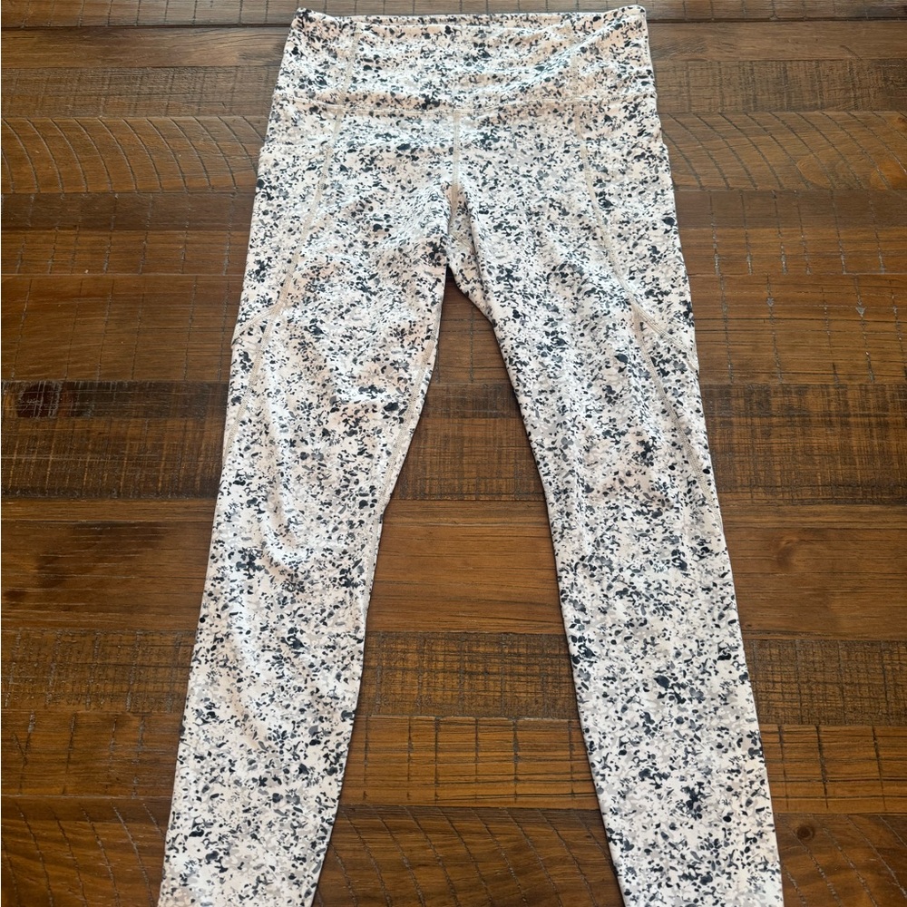 Athleta women's Monochrome Speckled Leggings